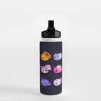 Flower sea slug - dark Water Bottle Gallery Image 2