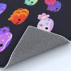 Flower sea slug - dark Rug Gallery Image 4