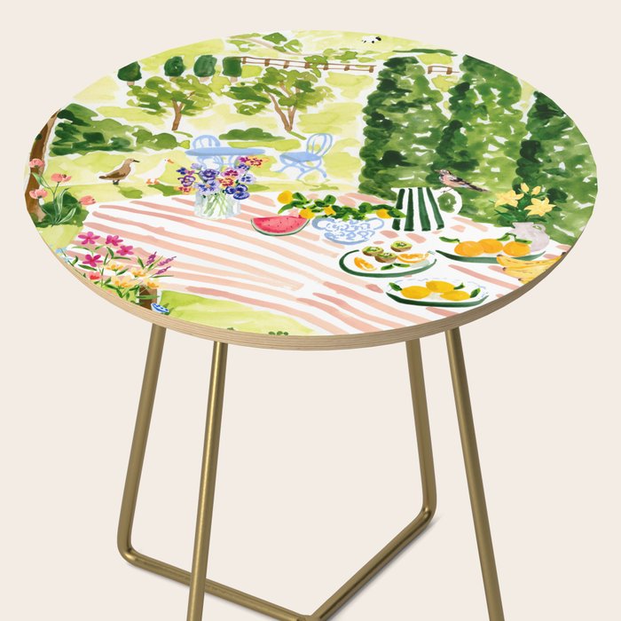 Garden Picnic Side Table Gallery Image 2