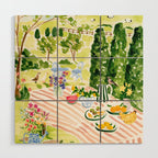 Garden Picnic Wood Wall Art Gallery Image 1