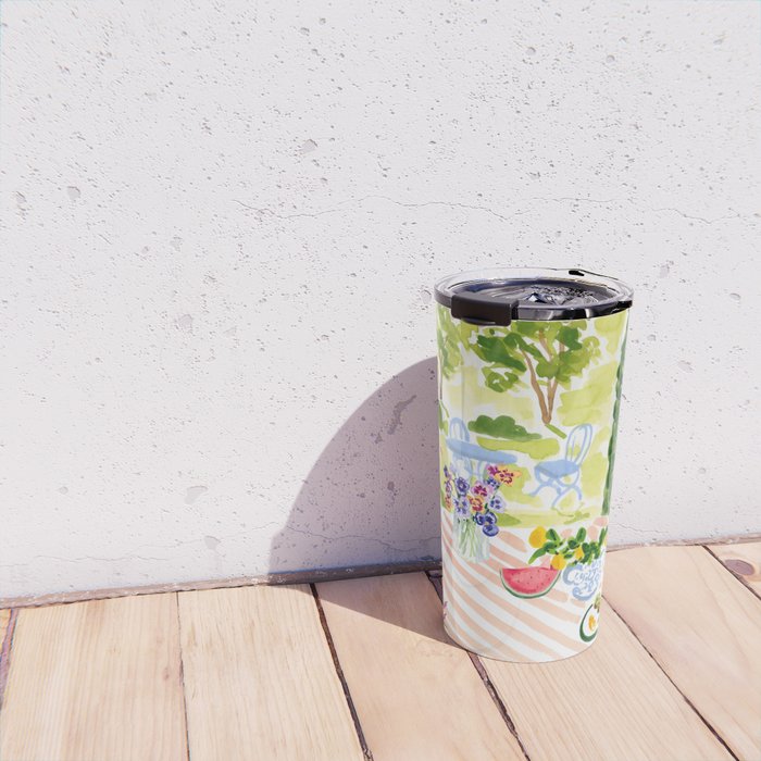 Garden Picnic Travel Mug Gallery Image 4