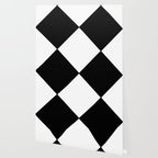 Black and white diamond shape,check,chess pattern  Wallpaper Gallery Image 2