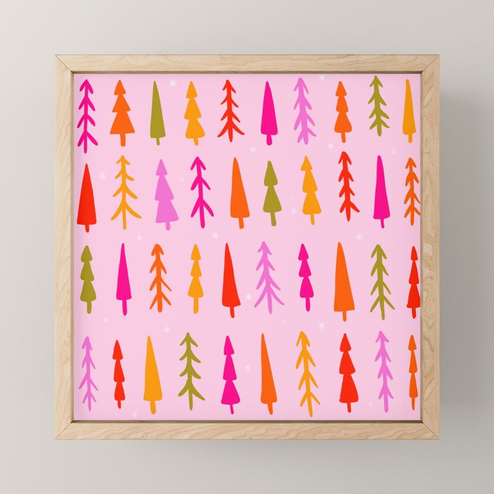 Tree Print Mini Art Print Gallery Image 1