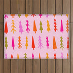 Tree Print Outdoor Rug Gallery Image 1