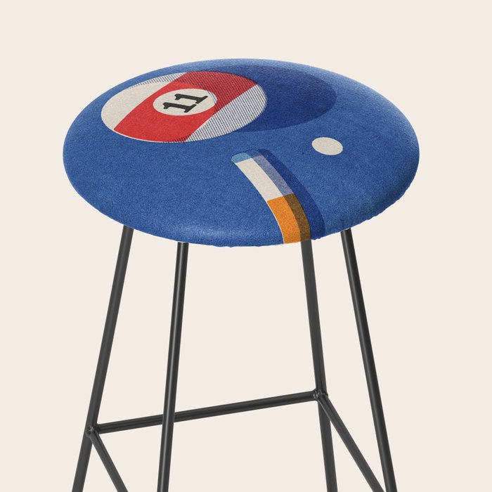 BALLS / Billiards - ball 11 I Stool Gallery Image 2
