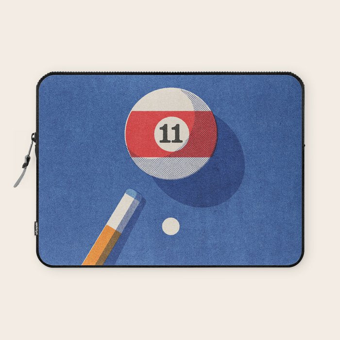 BALLS / Billiards - ball 11 I Laptop Sleeve Gallery Image 1