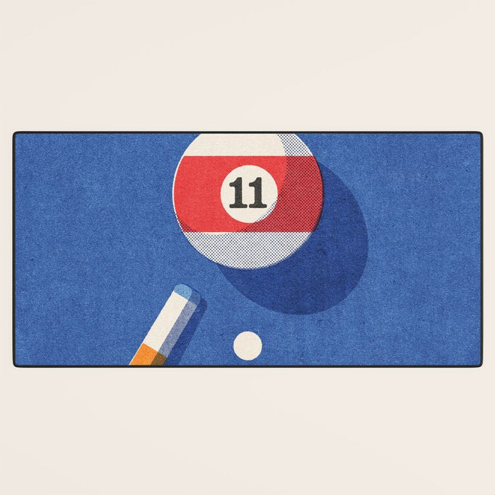 BALLS / Billiards - ball 11 I Desk Mat Gallery Image 3