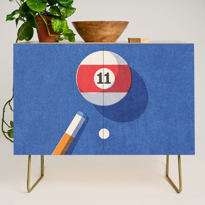 BALLS / Billiards - ball 11 I Credenza Gallery Image 1