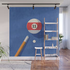 BALLS / Billiards - ball 11 I Wall Mural Gallery Image 1