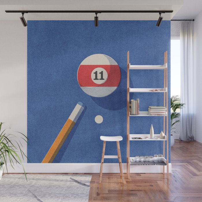 BALLS / Billiards - ball 11 I Wall Mural Gallery Image 1