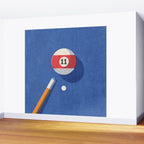BALLS / Billiards - ball 11 I Wall Mural Gallery Image 2