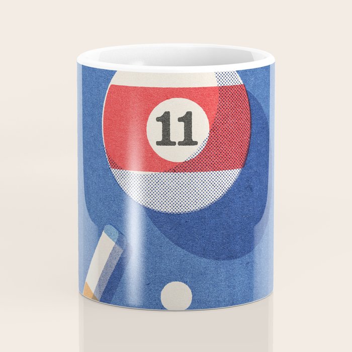 BALLS / Billiards - ball 11 I Coffee Mug Gallery Image 4