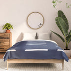 Mudcloth (Navy) Comforter Gallery Image 3