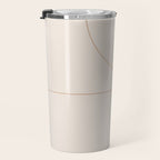 Modern Minimal Line Abstract XXXIII Travel Mug Gallery Image 3