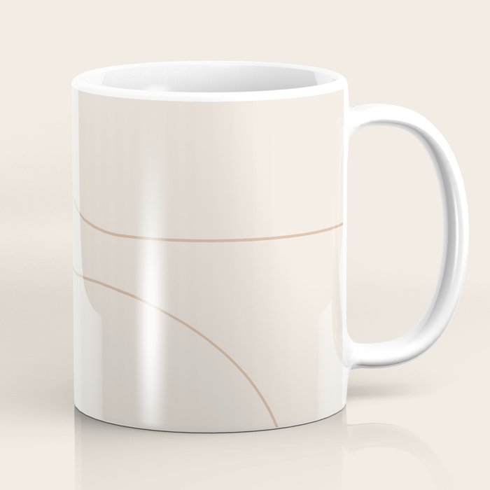 Modern Minimal Line Abstract XXXIII Coffee Mug Gallery Image 1