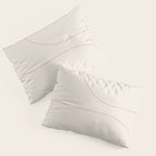 Modern Minimal Line Abstract XXXIII Pillow Sham Gallery Image 3
