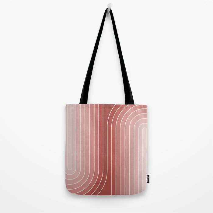 Gradient Curvature VI Tote Bag Gallery Image 2