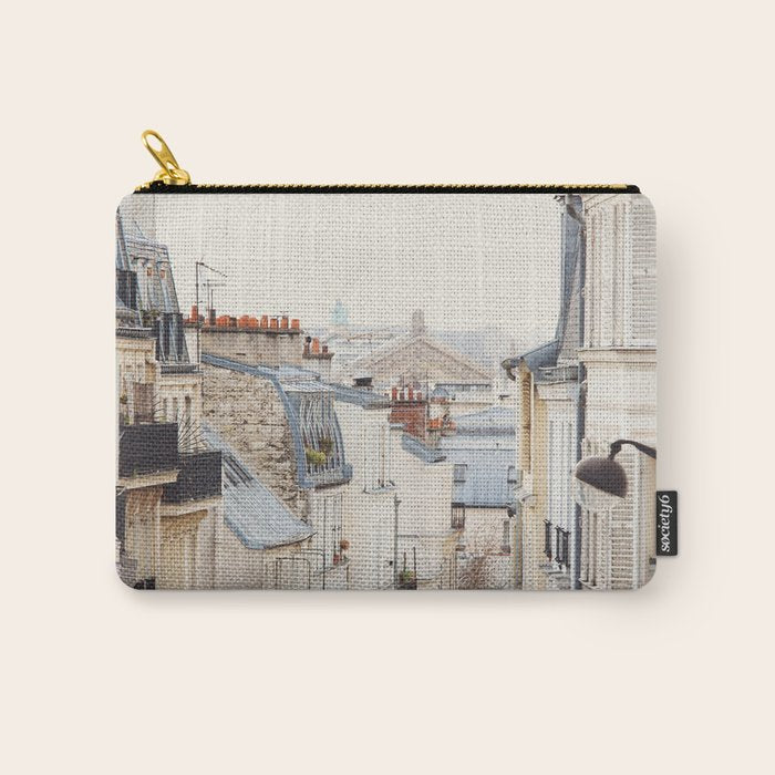 Montmartre Mon Amour - Paris Photography Carry All Pouch Gallery Image 1