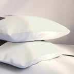 Black & White Minimalist Abstract Shapes Patterns Black Ink Painting Pillow Sham Gallery Image 3