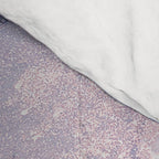 Abstract Blue Pink Purple Art Print By LandSartprints Comforter Gallery Image 4