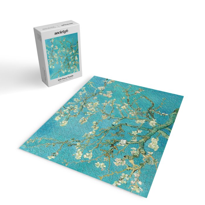 Van Gogh Almond Blossoms Painting Jigsaw Puzzle Gallery Image 2