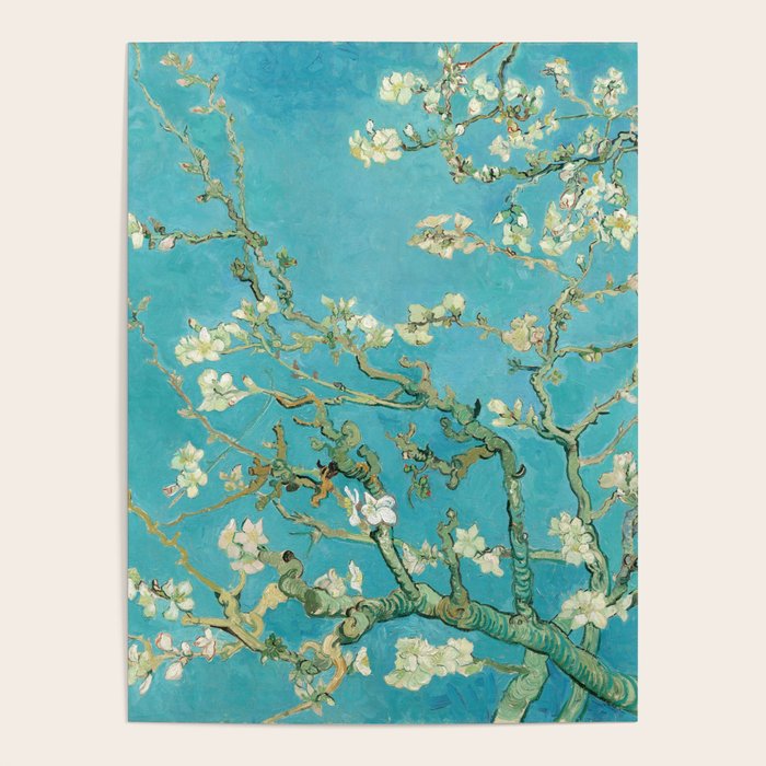 Van Gogh Almond Blossoms Painting Poster Gallery Image 4