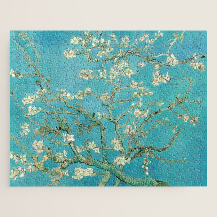 Van Gogh Almond Blossoms Painting Jigsaw Puzzle Gallery Image 1