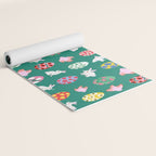 Floral Easter Garden Yoga Mat Gallery Image 2