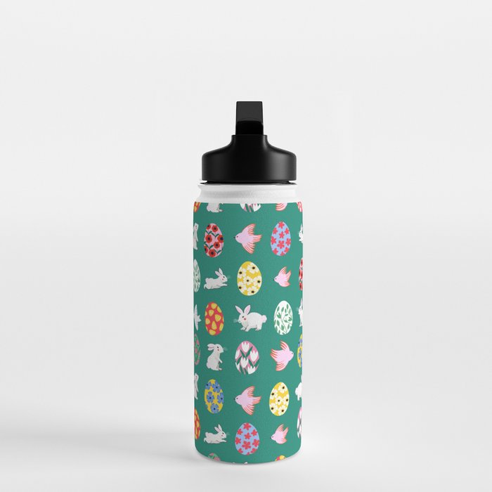 Floral Easter Garden Water Bottle Gallery Image 3