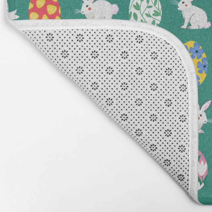 Floral Easter Garden Bath Mat Gallery Image 2