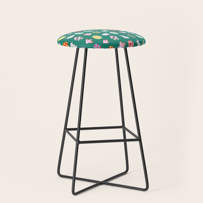Floral Easter Garden Stool Gallery Image 1