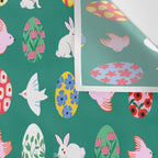 Floral Easter Garden Wall Tapestry Gallery Image 3
