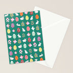 Floral Easter Garden Stationery Card Gallery Image 2
