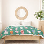 Floral Easter Garden Duvet Cover Gallery Image 3