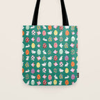 Floral Easter Garden Tote Bag Gallery Image 1