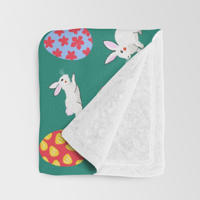 Floral Easter Garden Throw Blanket Gallery Image 3