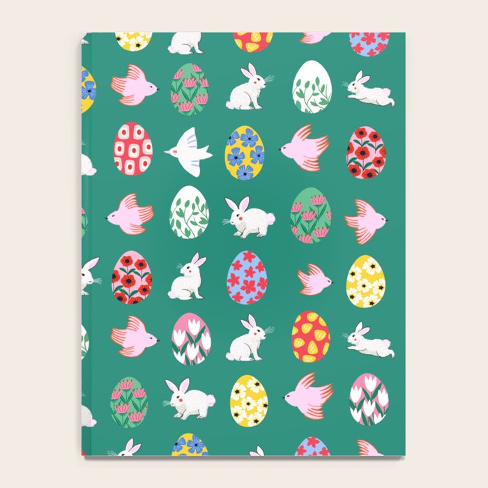 Floral Easter Garden Notebook Gallery Image 4