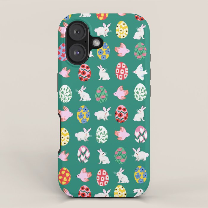 Floral Easter Garden iPhone Case Gallery Image 1