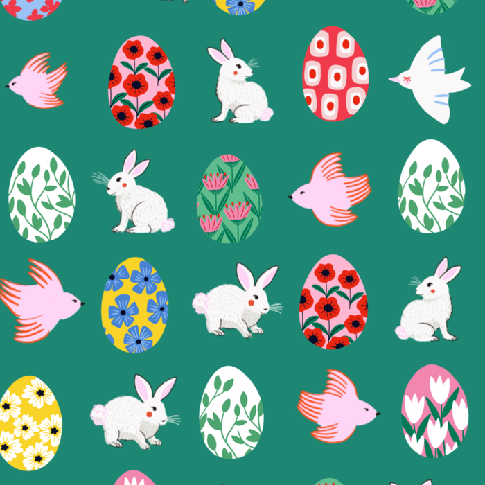 Floral Easter Garden Coffee Mug Gallery Image 2