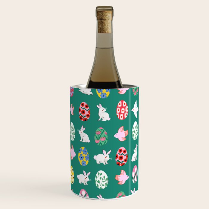 Floral Easter Garden Wine Chiller Gallery Image 1