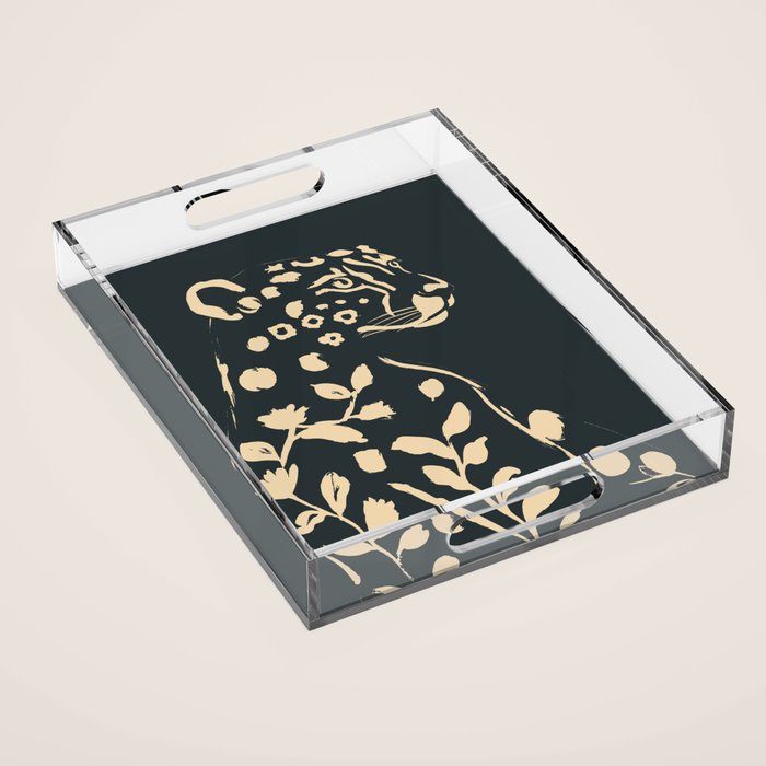 Wild Bloom Acrylic Tray Gallery Image 1