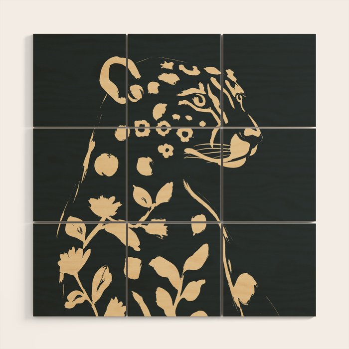 Wild Bloom Wood Wall Art Gallery Image 1