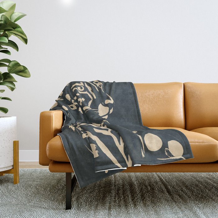 Wild Bloom Throw Blanket Gallery Image 1