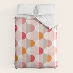 City life facade pearl pink Duvet Cover Gallery Image 6
