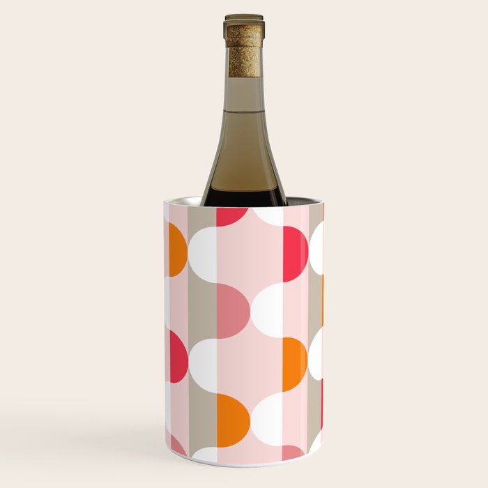 City life facade pearl pink Wine Chiller Gallery Image 3