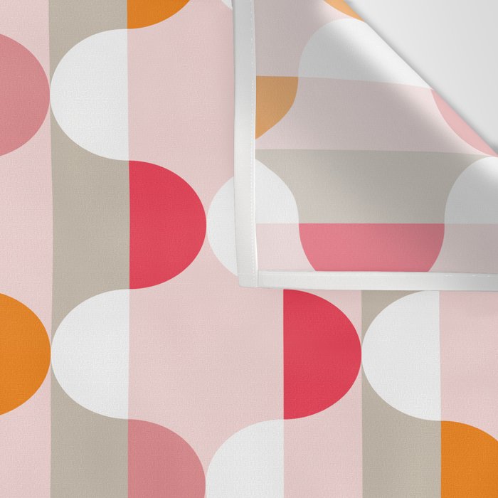 City life facade pearl pink Wall Tapestry Gallery Image 3