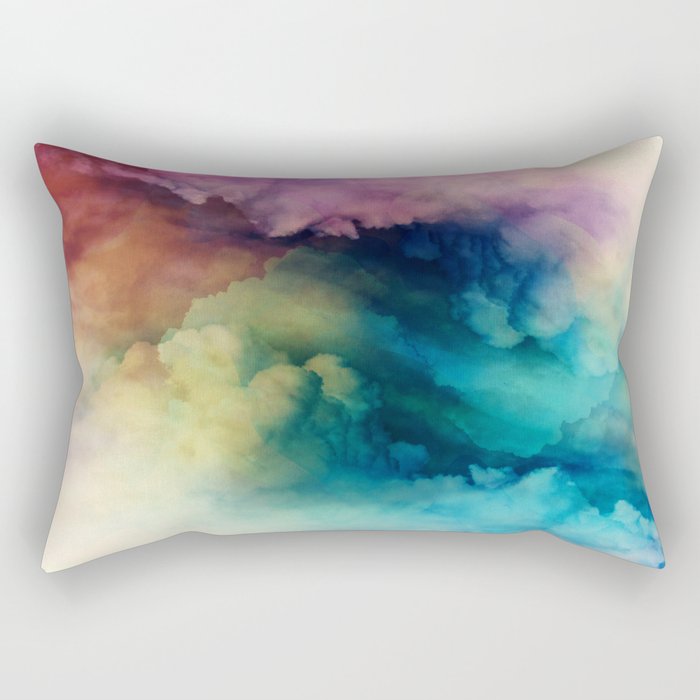 Rainbow Dreams Rectangular Pillow Gallery Image 1