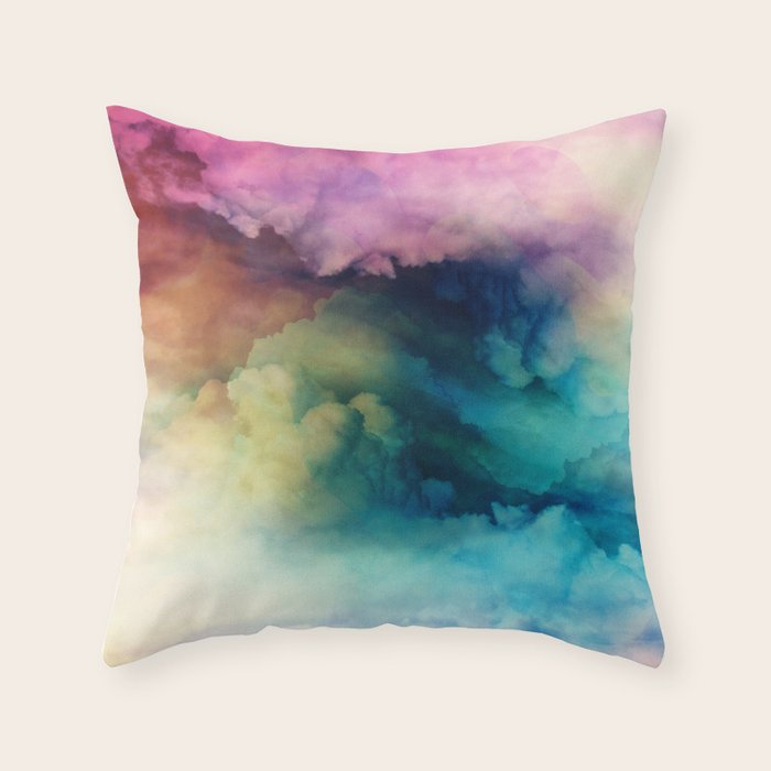 Rainbow Dreams Throw Pillow Gallery Image 6