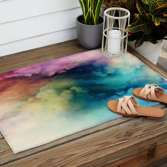 Rainbow Dreams Outdoor Rug Gallery Image 2