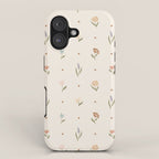 Folk Wildflowers iPhone Case Gallery Image 1